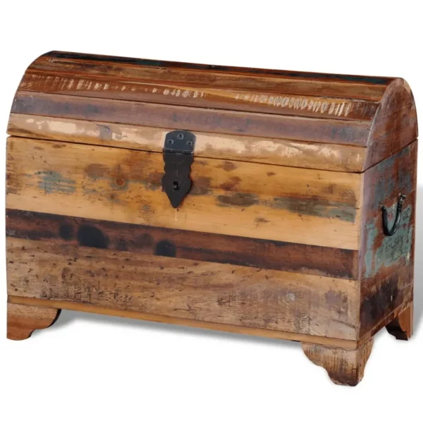 Reclaimed Storage Chest Solid Wood - Image 3