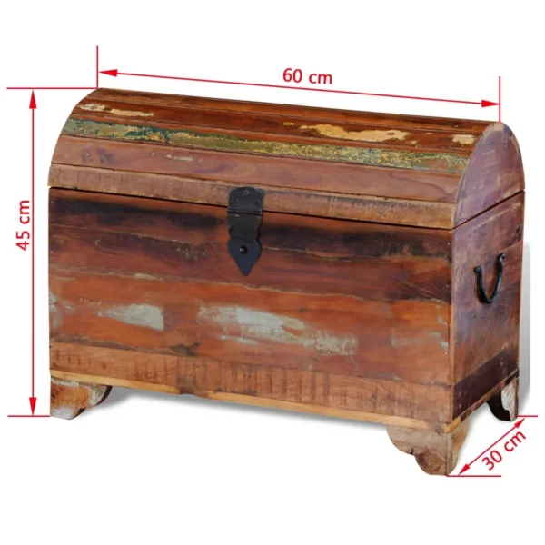 Reclaimed Storage Chest Solid Wood - Image 9