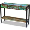 Sideboard 3 Drawers Solid Reclaimed Wood - Image 3