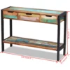Sideboard 3 Drawers Solid Reclaimed Wood - Image 8