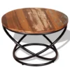 Coffee Table Solid Reclaimed Wood 23.6"x23.6"x15.7" - Image 2