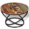Coffee Table Solid Reclaimed Wood 23.6"x23.6"x15.7" - Image 5