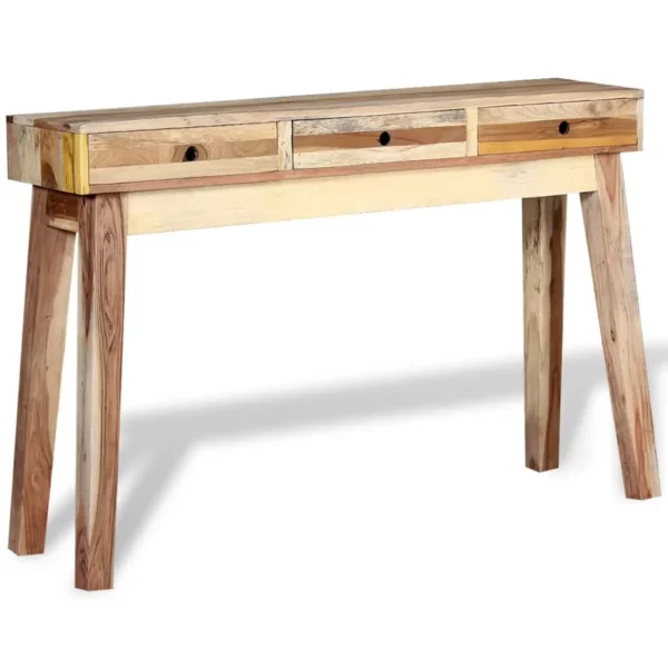 Console Table Solid Reclaimed Wood - Image 4