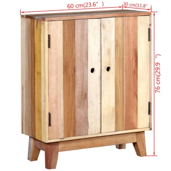 Reclaimed Wood Sideboard - Rustic Basic Style - Image 9