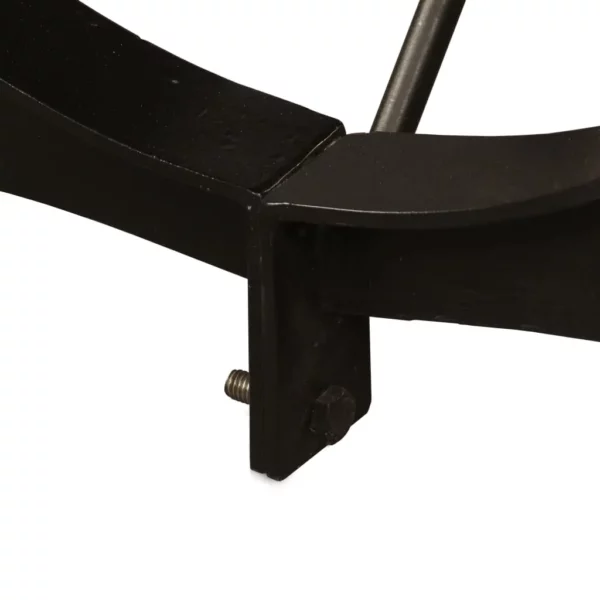 Reclaimed Wood Dining Table 70.9" Retro Iron Legs - Image 5