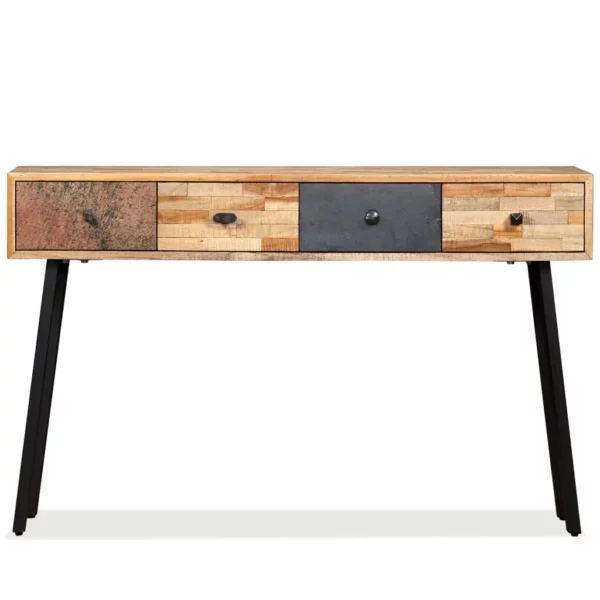 Console Table Solid Reclaimed Teak 47.2"x11.8"x29.9" - Image 3
