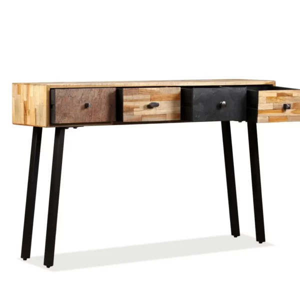 Console Table Solid Reclaimed Teak 47.2"x11.8"x29.9" - Image 5