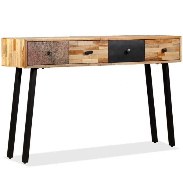 Console Table Solid Reclaimed Teak 47.2"x11.8"x29.9" - Image 11