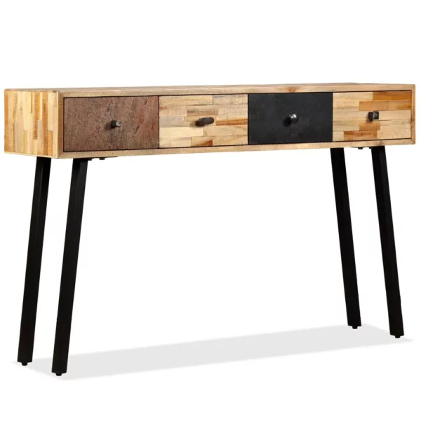 Console Table Solid Reclaimed Teak 47.2"x11.8"x29.9" - Image 12