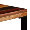 Bar Table Solid Reclaimed Wood 27.6"x27.6"x41.7" - Image 5