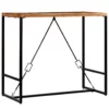 Bar Table Solid Reclaimed Wood 47.2"x23.6"x41.7" - Image 9