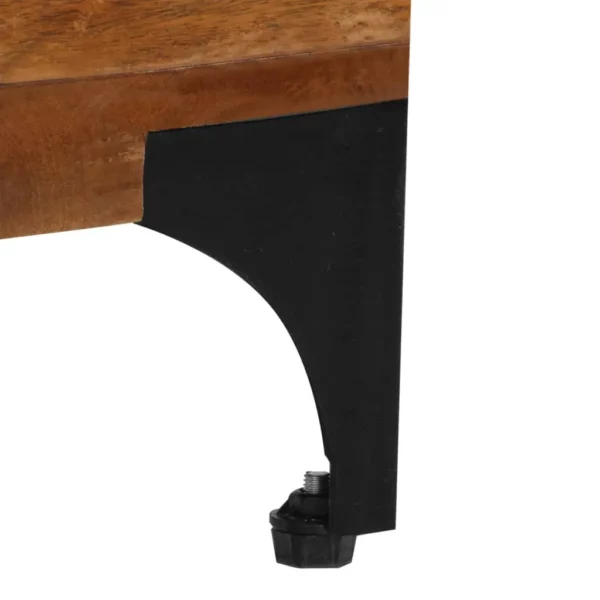 TV Stand 46.5"x13.8"x17.7" Solid Wood Reclaimed - Image 7