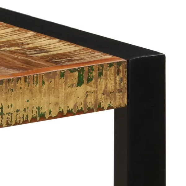 Dining Table 55.1"x27.6"x29.5" Solid Reclaimed Wood - Image 5