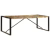 Dining Table 86.6"x39.4"x29.5" Solid Reclaimed Wood - Image 11