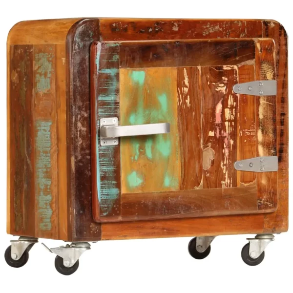 Bedside Cabinet 19.7"x11.8"x19.7" Solid Reclaimed Wood - Image 11