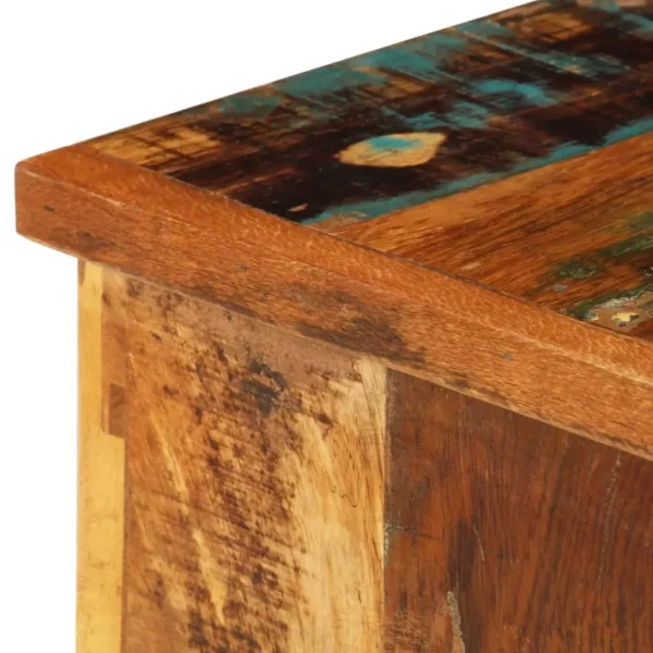TV Stand 31.5"x11.8"x15.7" Solid Wood Reclaimed - Image 5