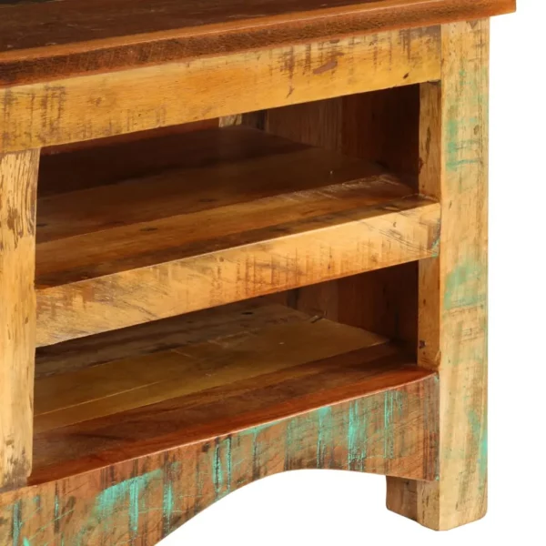 TV Stand 31.5"x11.8"x15.7" Solid Wood Reclaimed - Image 7