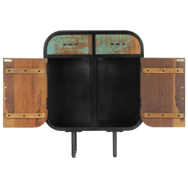 Sideboard 23.6"x11.8"x29.5" Solid Reclaimed Wood - Image 5