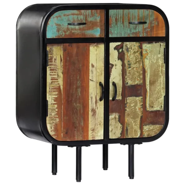 Sideboard 23.6"x11.8"x29.5" Solid Reclaimed Wood - Image 9