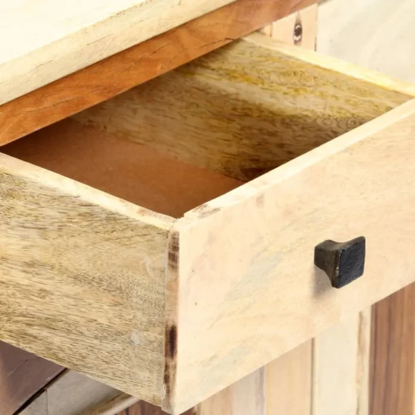 Side Cabinet 23.6"x11.8"x29.5" Solid Reclaimed Wood - Image 6
