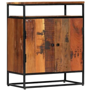 Solid Reclaimed Wood Side Cabinet