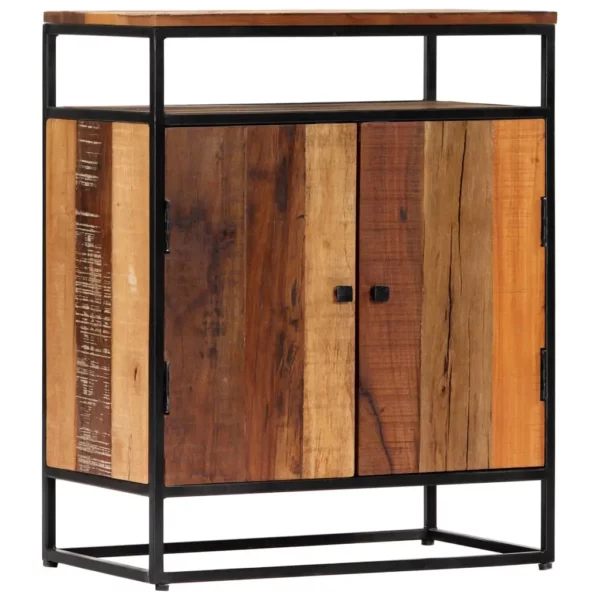 Solid Reclaimed Wood Side Cabinet - Image 7