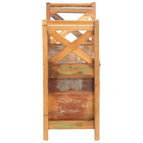 Hall Bench 40.6"x13"x28.3" Solid Reclaimed Wood - Image 3