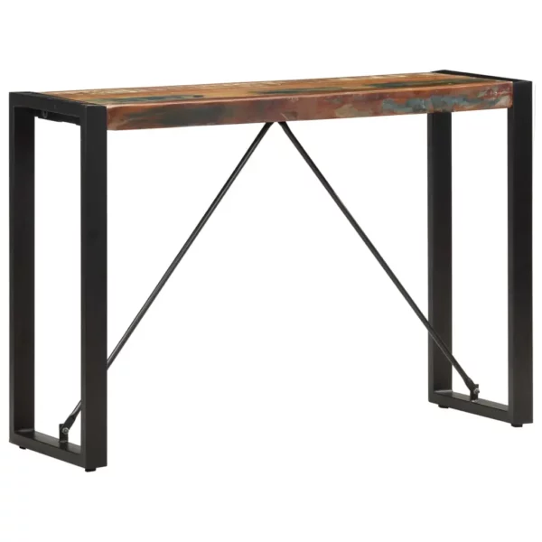 Console Table 43.3"x13.8"x29.9" Solid Reclaimed Wood - Image 7