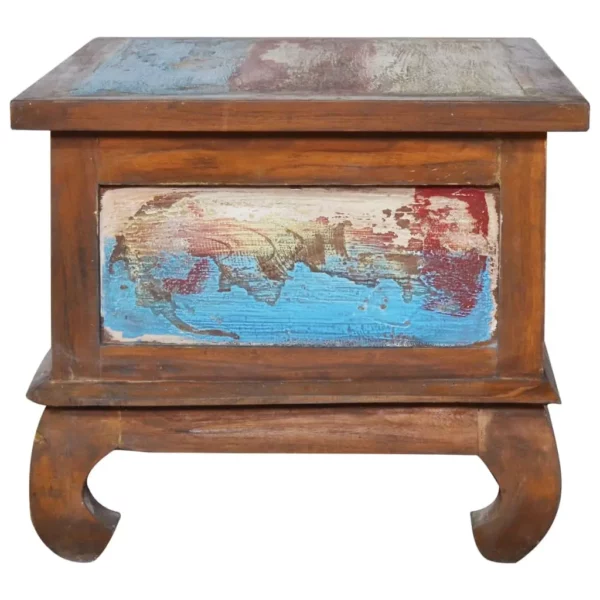 Coffee Table 31.5"x19.7"x15.7" Reclaimed Teak Wood - Image 4