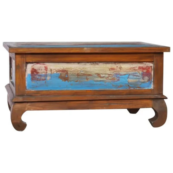 Coffee Table 31.5"x19.7"x15.7" Reclaimed Teak Wood - Image 5