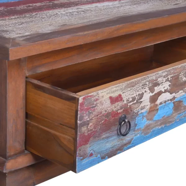 Coffee Table 31.5"x19.7"x15.7" Reclaimed Teak Wood - Image 7