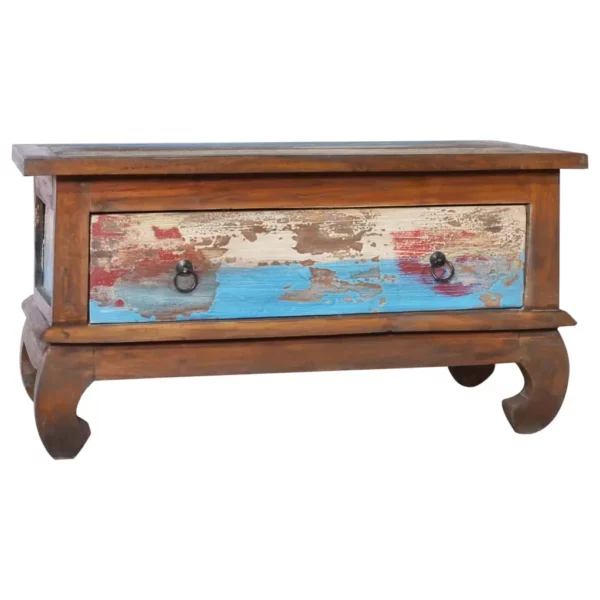 Coffee Table 31.5"x19.7"x15.7" Reclaimed Teak Wood - Image 11
