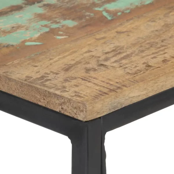 Console Table 43.3"x13.8"x29.5" Solid Reclaimed Wood - Image 4