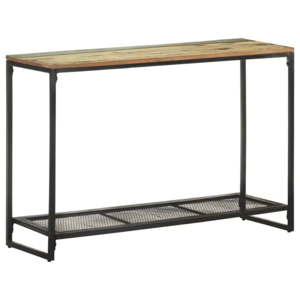 Console Table 43.3"x13.8"x29.5" Solid Reclaimed Wood - Image 7