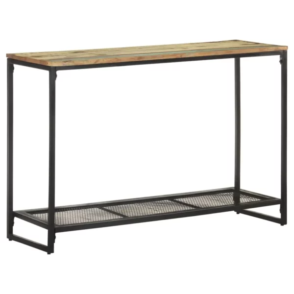 Console Table 43.3"x13.8"x29.5" Solid Reclaimed Wood - Image 8