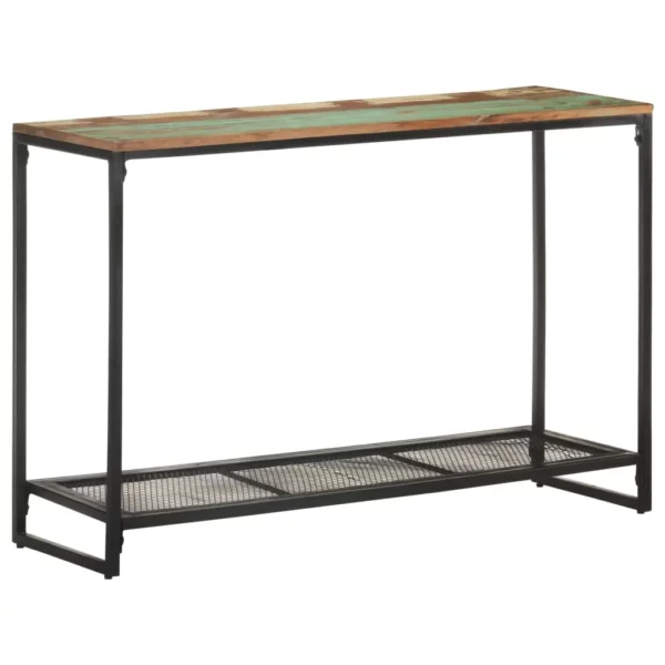 Console Table 43.3"x13.8"x29.5" Solid Reclaimed Wood - Image 9