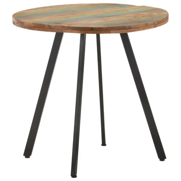 Dining Table 31.5" Solid Reclaimed Wood - Image 7