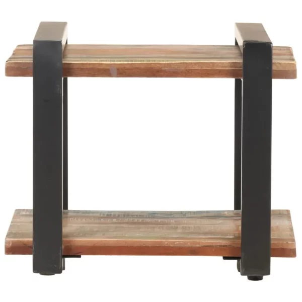 Bedside Cabinet 19.7"x15.7"x15.7" Solid Reclaimed Wood - Image 2