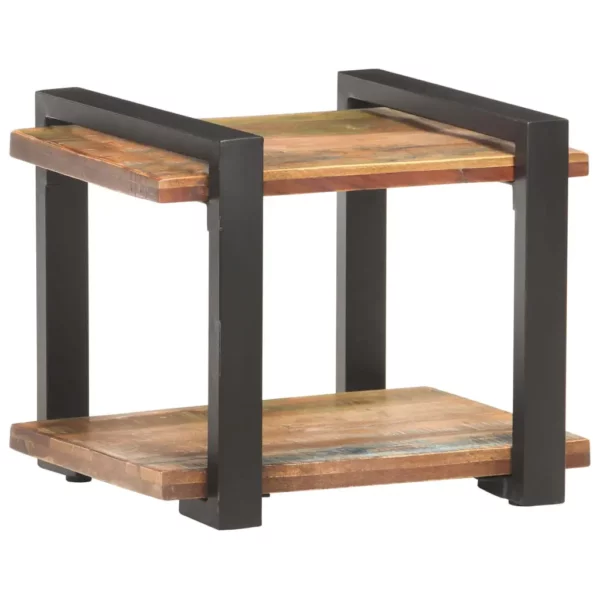 Bedside Cabinet 19.7"x15.7"x15.7" Solid Reclaimed Wood - Image 7