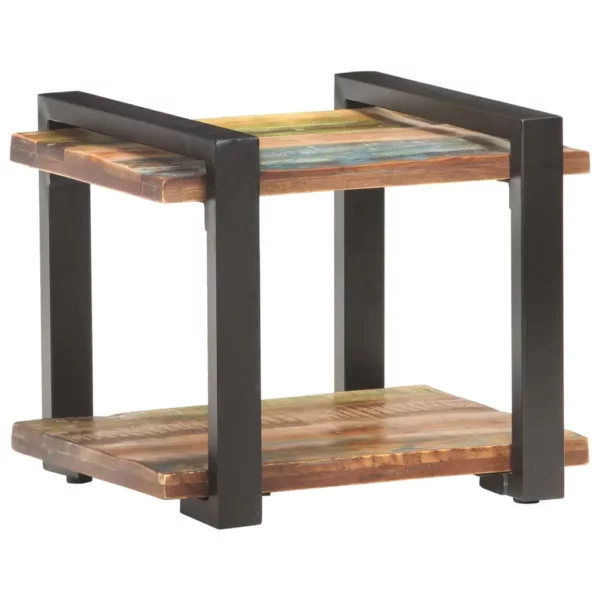 Bedside Cabinet 19.7"x15.7"x15.7" Solid Reclaimed Wood - Image 8