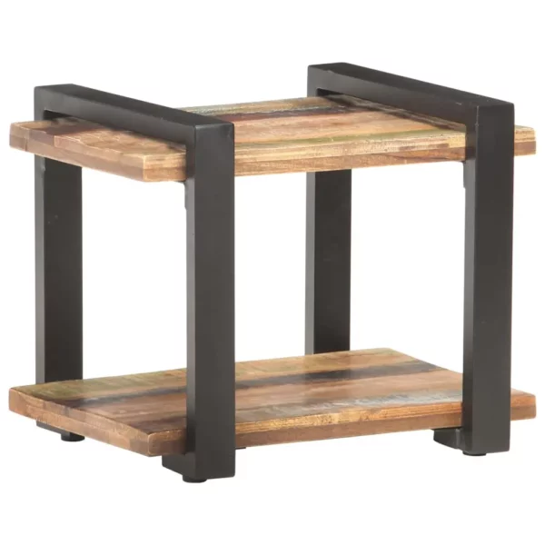 Bedside Cabinet 19.7"x15.7"x15.7" Solid Reclaimed Wood - Image 10