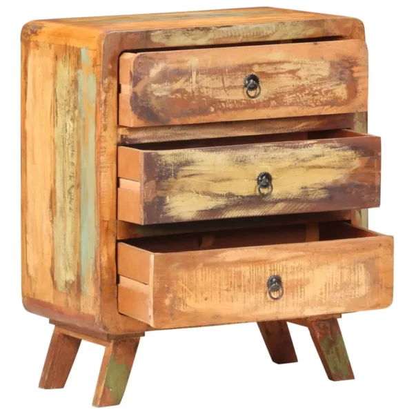 Sideboard 23.6"x13.8"x29.5" Solid Reclaimed Wood - Image 2