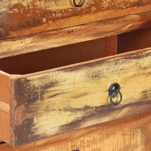 Sideboard 23.6"x13.8"x29.5" Solid Reclaimed Wood - Image 4