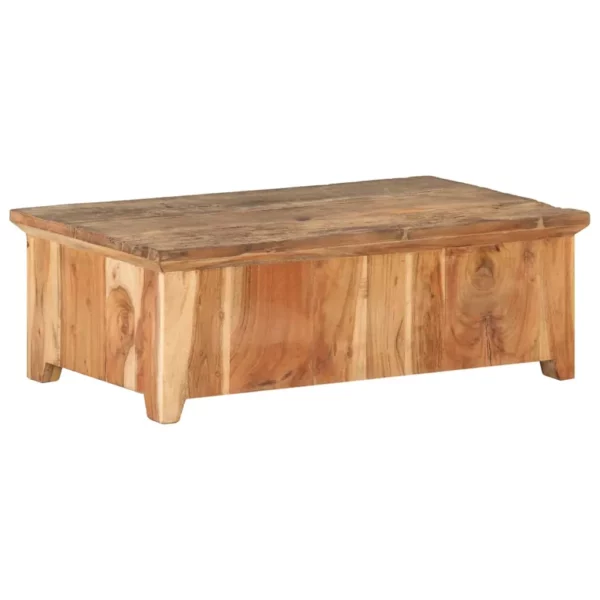 Coffee Table 35.4"x19.7"x12.2" Solid Reclaimed Wood - Image 4