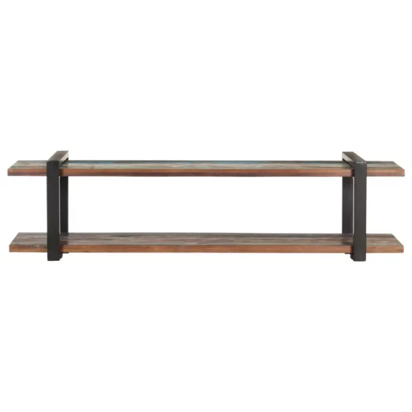 TV Stand 63"x15.7"x15.7" Solid Wood Reclaimed - Image 2