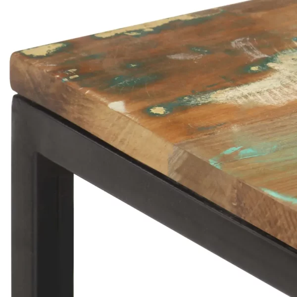 Nesting Coffee Tables 2 pcs Solid Reclaimed Wood - Image 7