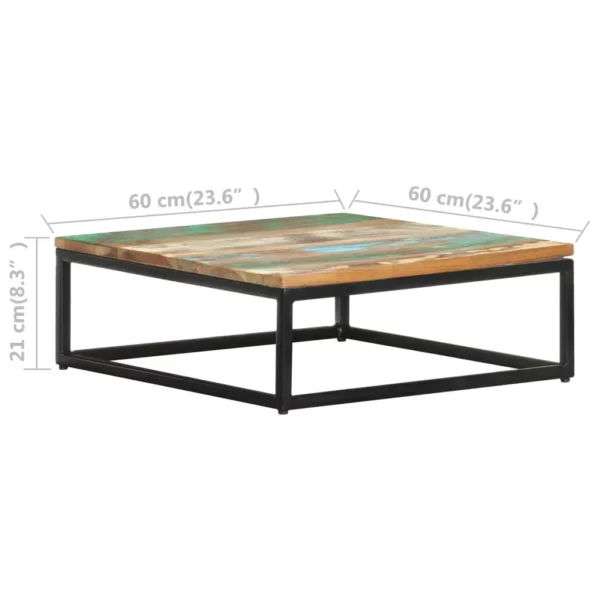 Nesting Coffee Tables 2 pcs Solid Reclaimed Wood - Image 8