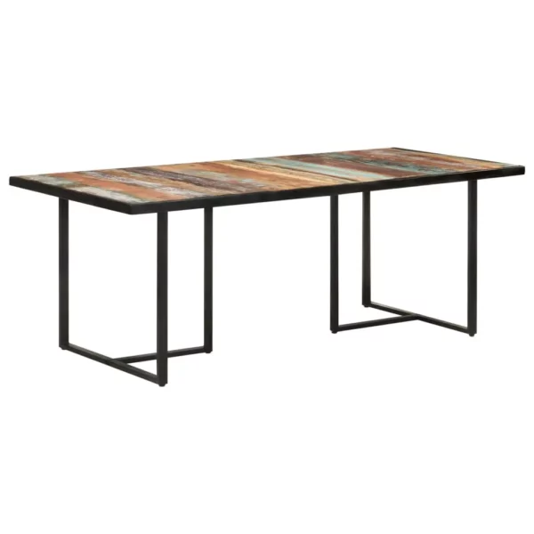 Dining Table 78.7" Solid Reclaimed Wood - Image 10