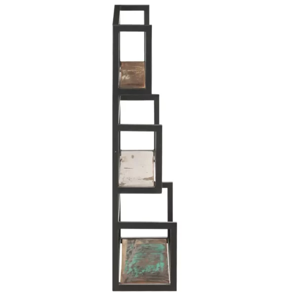 Wall Shelf 23.6"x7.9"x33.5" Solid Reclaimed Wood - Image 3