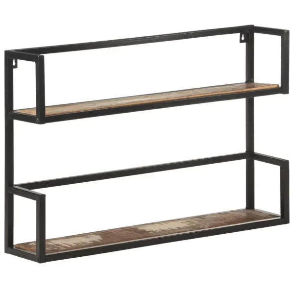 Wall Shelf 35.4"x7.9"x23.6" Solid Reclaimed Wood - Image 8